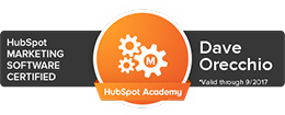 Hubspot marketing software certified