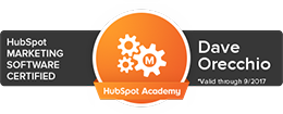 Hubspot marketing software certified