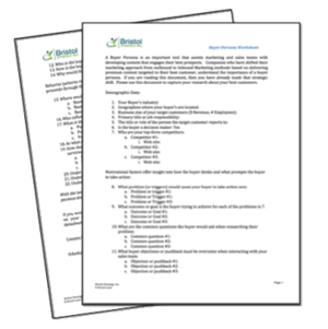 Buyer Persona Worksheet