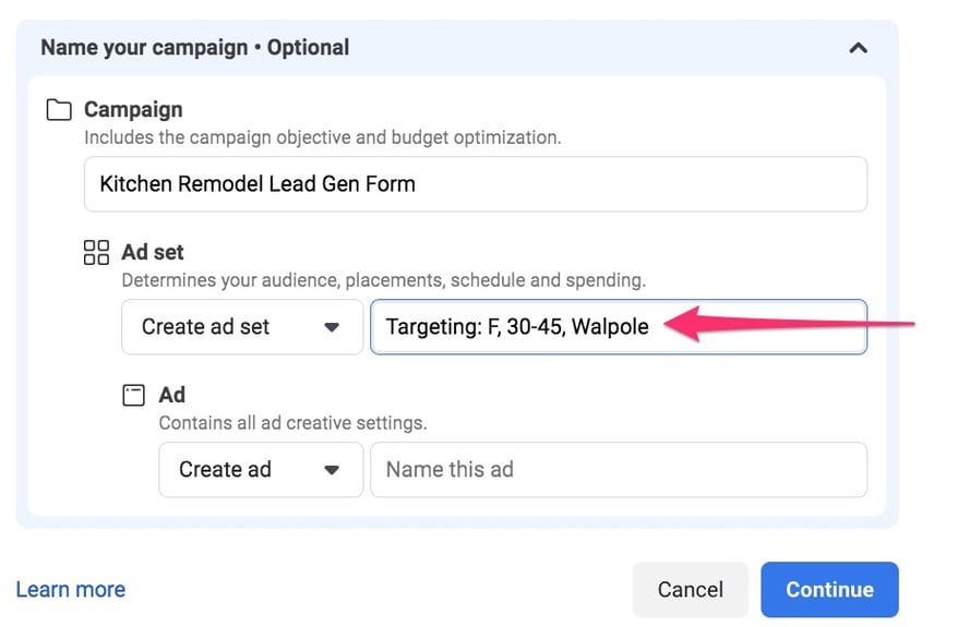 how to advertise home renovation company on facebook