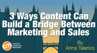 content bridge marketing sales
