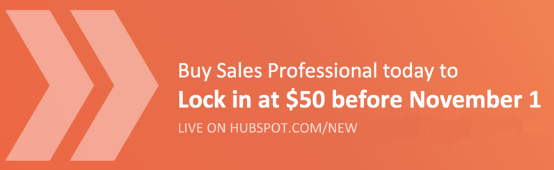 hubspot sales pro promotion