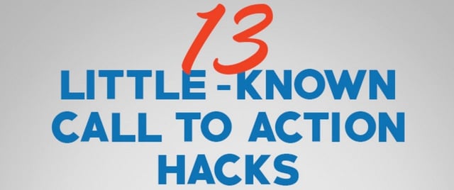 little known call-to-action hacks and where to use them