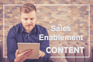 sales enablement content